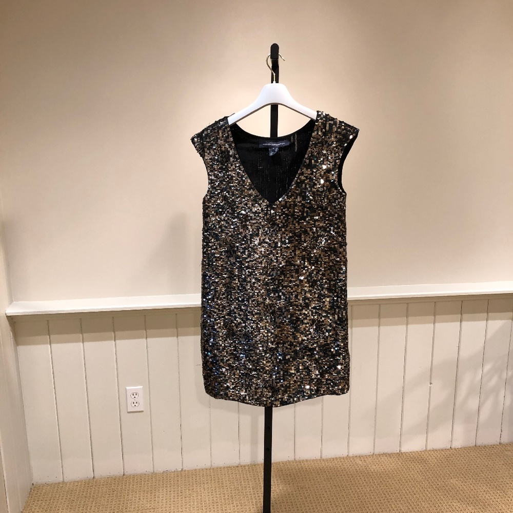 French Connection Sequined Cocktail Dress